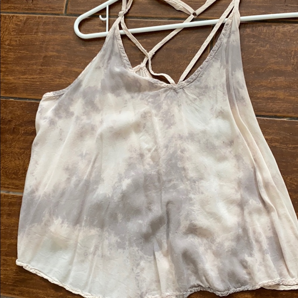 Tie dye crop top